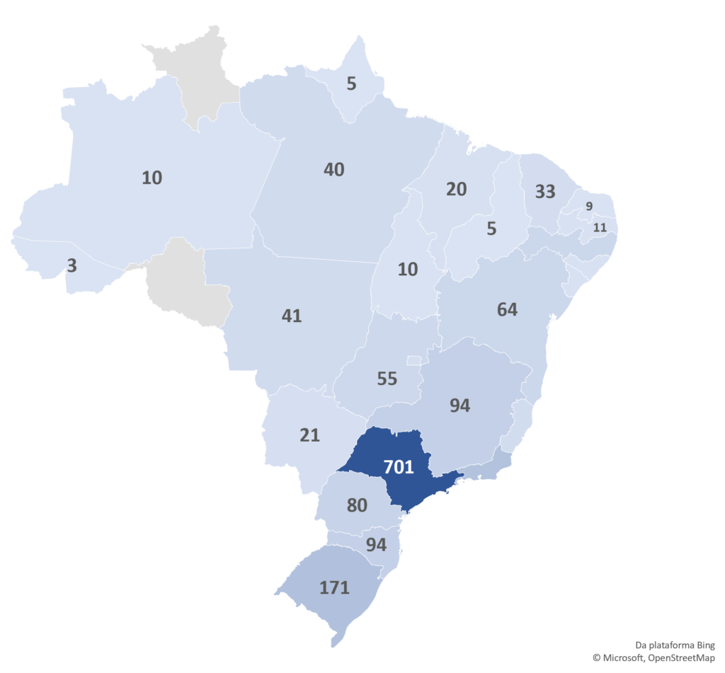 Mapa Migrações Por Região